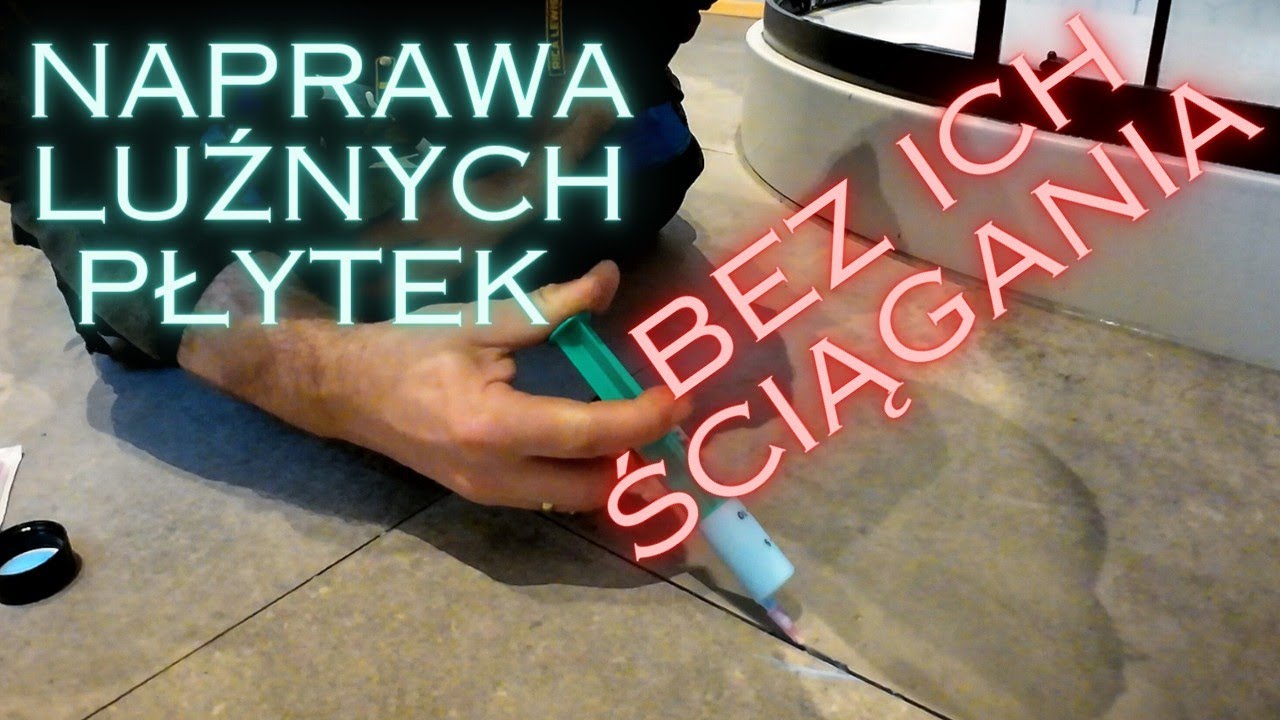 Jak naprawić luźne płytki bez ich ściągania