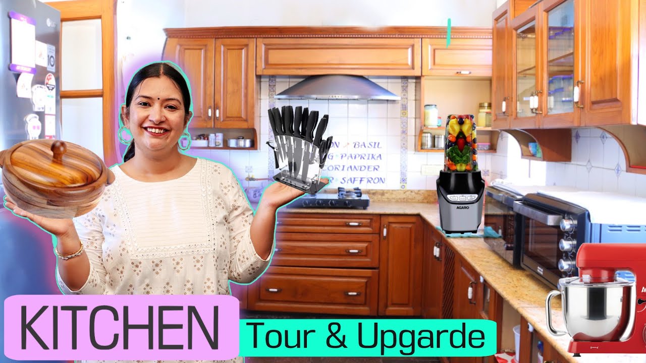 KITCHEN TOUR and UPGRADE  | New Gadget in my Kitchen | CookWithNisha