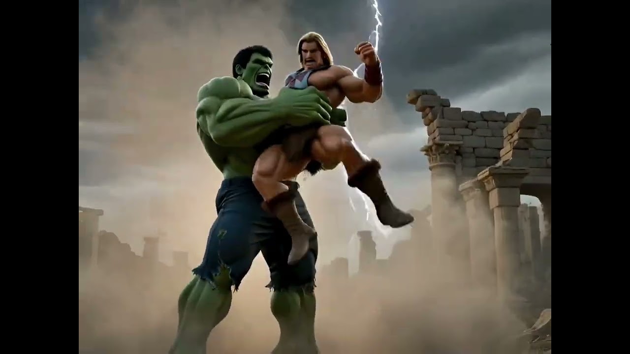 Hulk vs He Man 