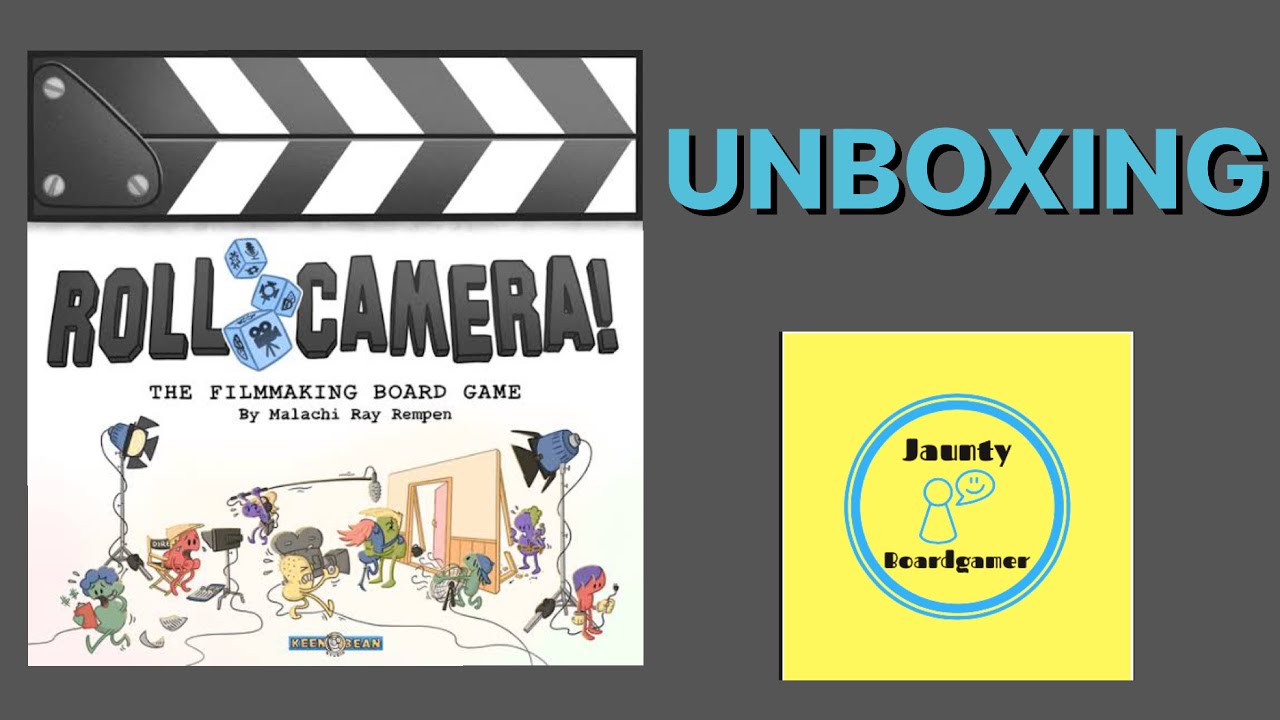 Roll Camera and B-Movie Expansion - UNBOXING