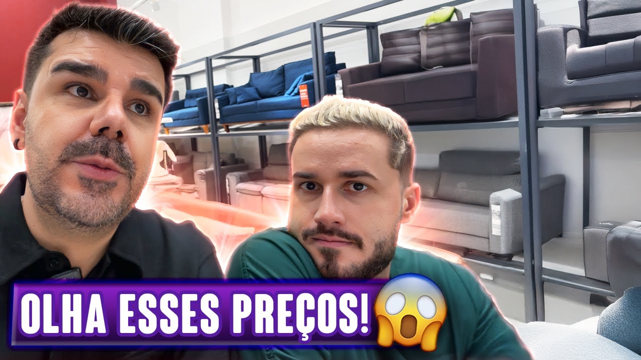 FOMOS COMPRAR MÓVEIS NOVOS PRA SALA DE ESTAR MAS DEU TUDO ERRADO! - Titi Fabri