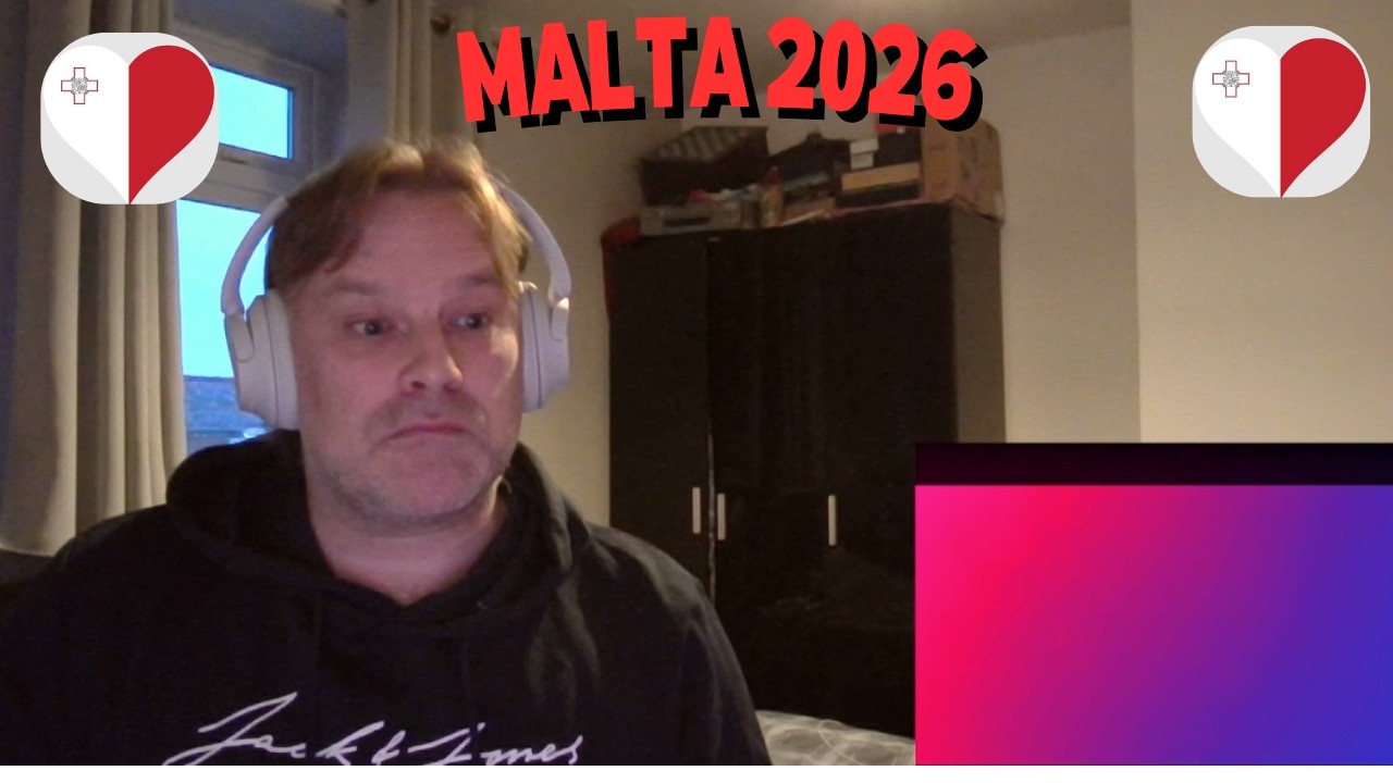 Reaction-Eurovision2026-Malta-Aiden-Bella