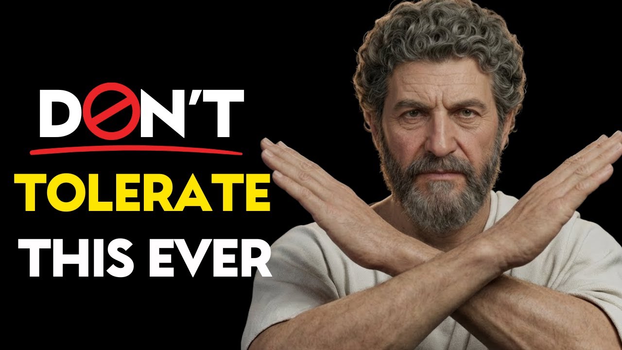 WARNING: 9 TOXIC Behaviors You Should NEVER Tolerate &mdash; Not Even From FAMILY | Stoic Philosophy