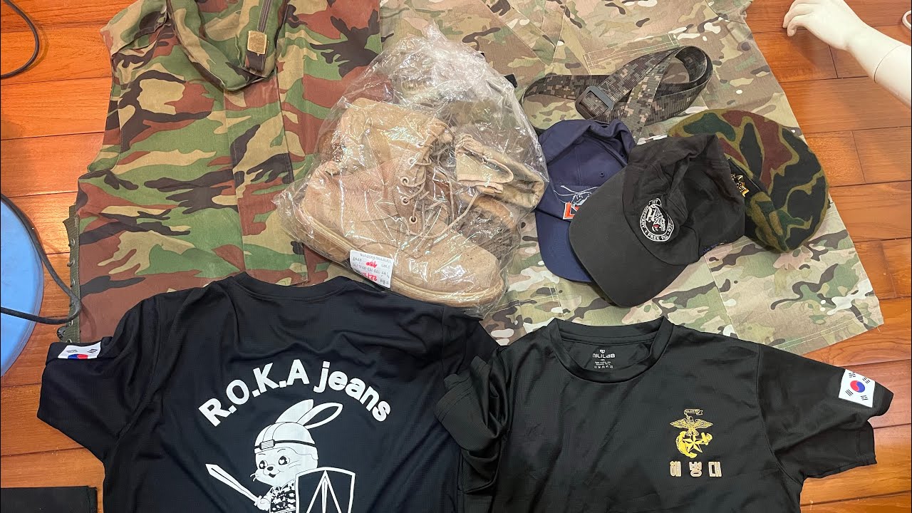 很久沒拍的泰國來的軍品包裹開箱影片