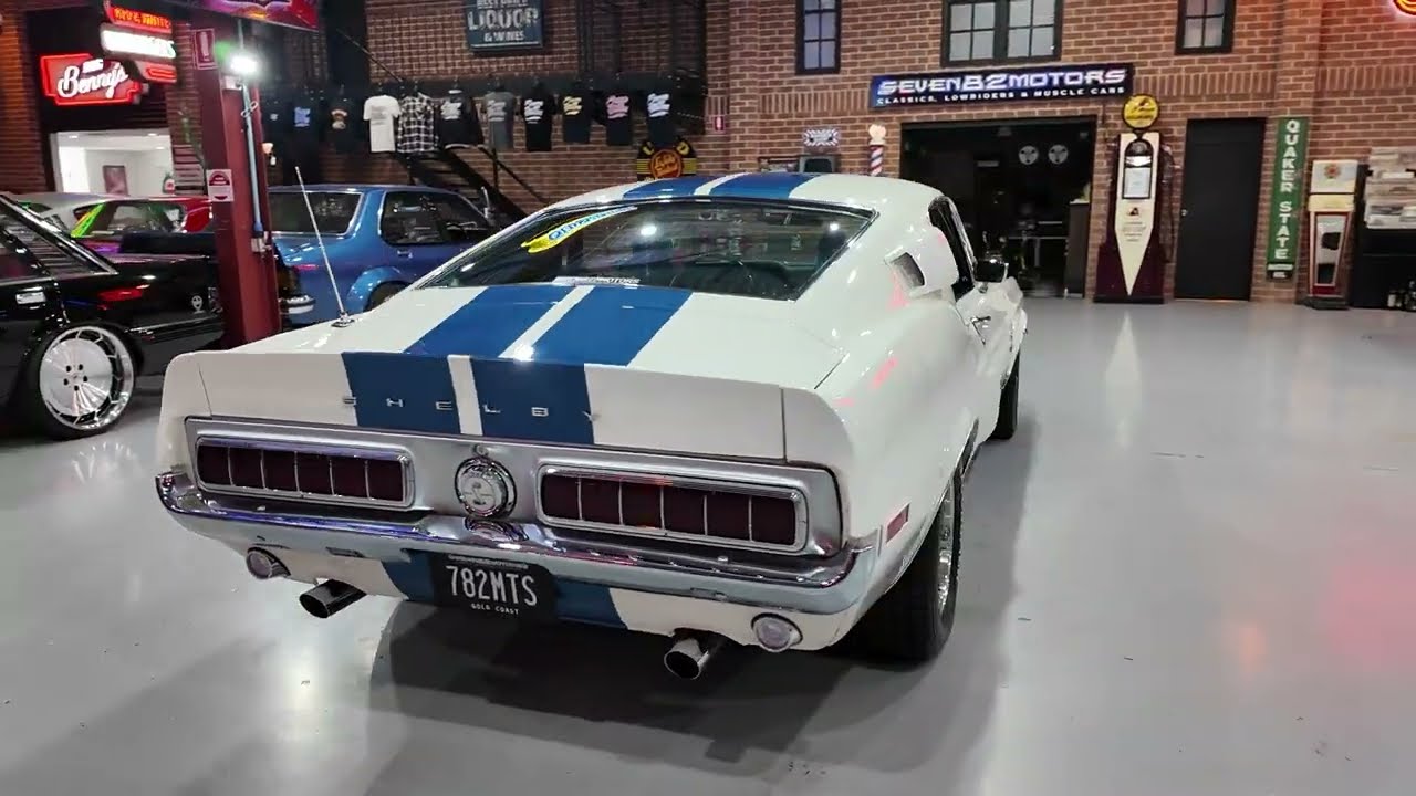 SEVEN82MOTORS ПРОДАН! Аукцион 7 декабря - Shelby GT500 428 Big Block Mustang Fastback 1968 года в...