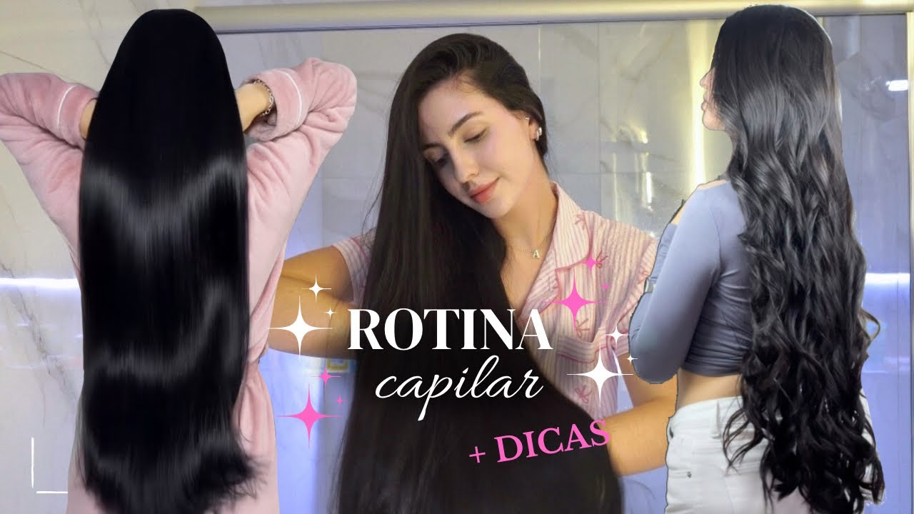 ROTINA CAPILAR + diquinhas 🧖🏻‍♀️💅🏻💖
