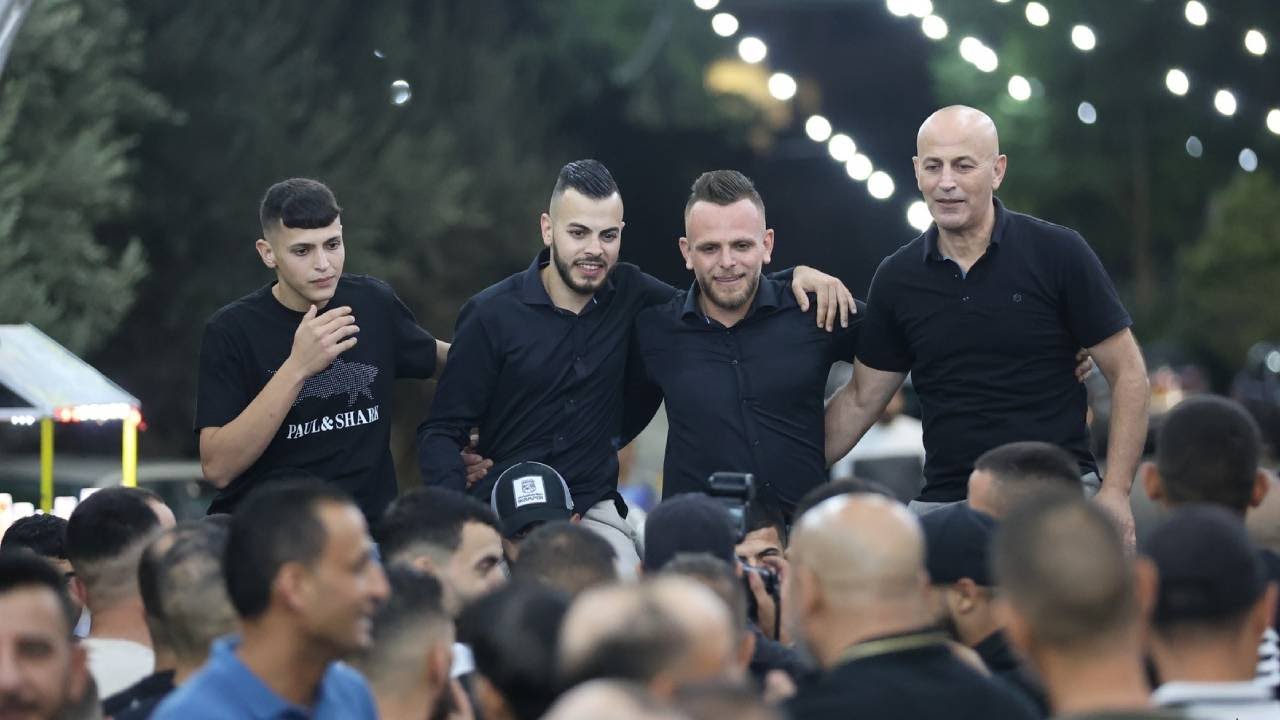 طل العريس بهيبته استقبال العريس محمد الخضور بدو 🔥 /  النجم اياد البلعاوي 👑 مهرجان محمد الخضور بدو 🔥