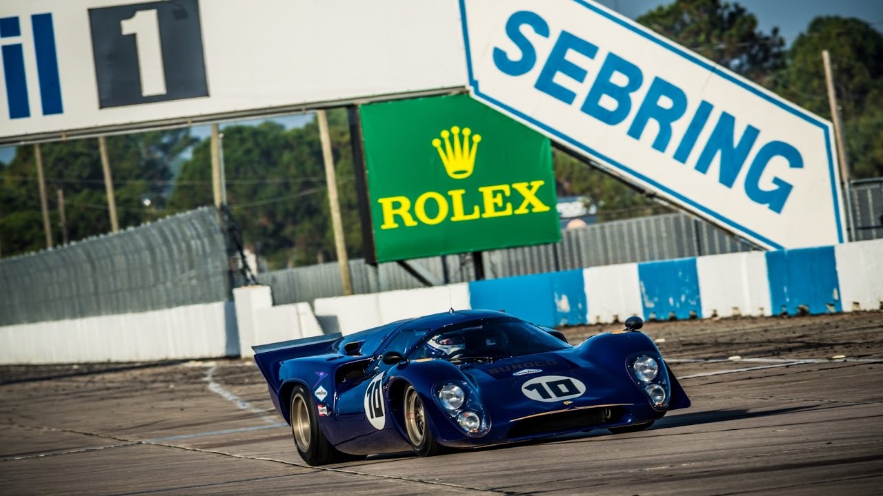 Ecurie LM Lola T70 - 12h Sebring Classic 2016 - Lopez/Wallenborn