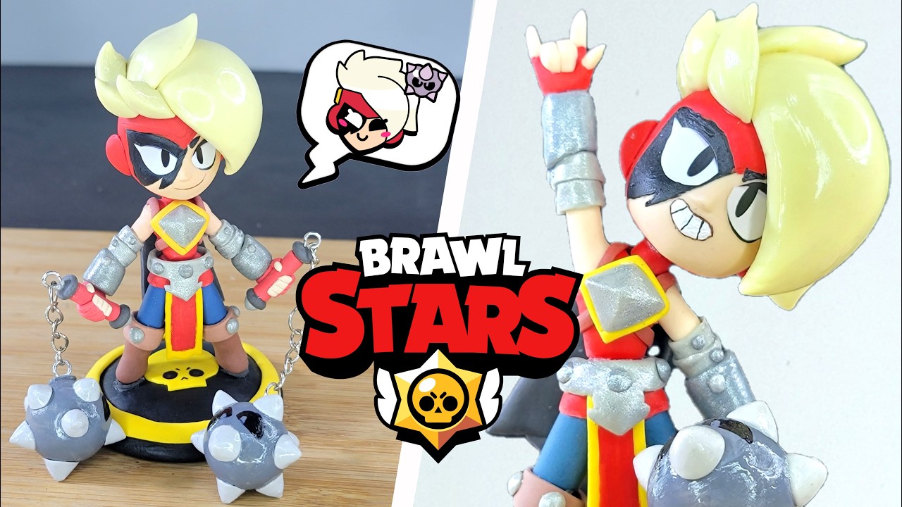 LUMI ДЕЛАЕТ ГЛИНУ 🤘🥁 - обучающее видео по лепке из глины в стиле Brawl Stars