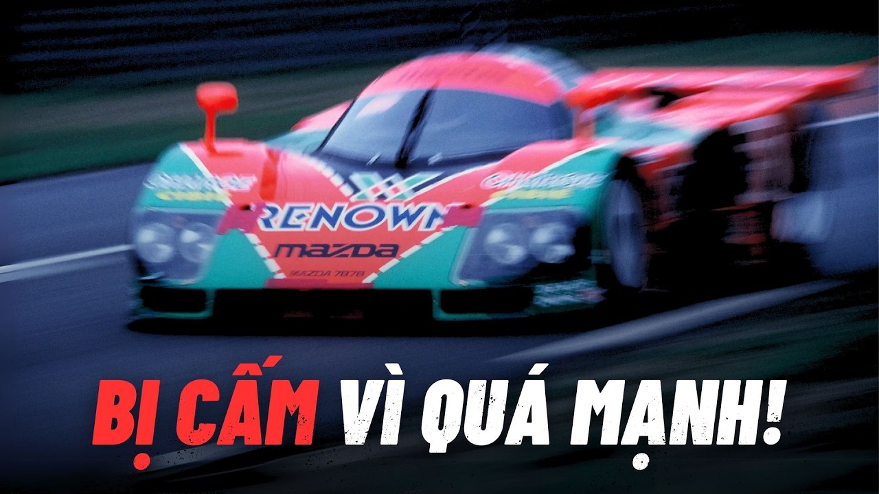 CÂU CHUYỆN VỀ MAZDA 787B - CHIẾC XE BỊ CẤM SAU KHI CHIẾN THẮNG 24H LE MANS!