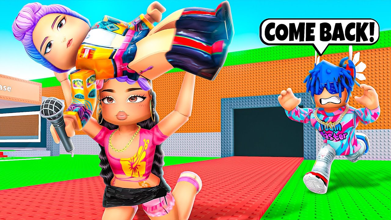 STEALING KPOP DEMON HUNTERS in Roblox WITH MY BOYFRIEND