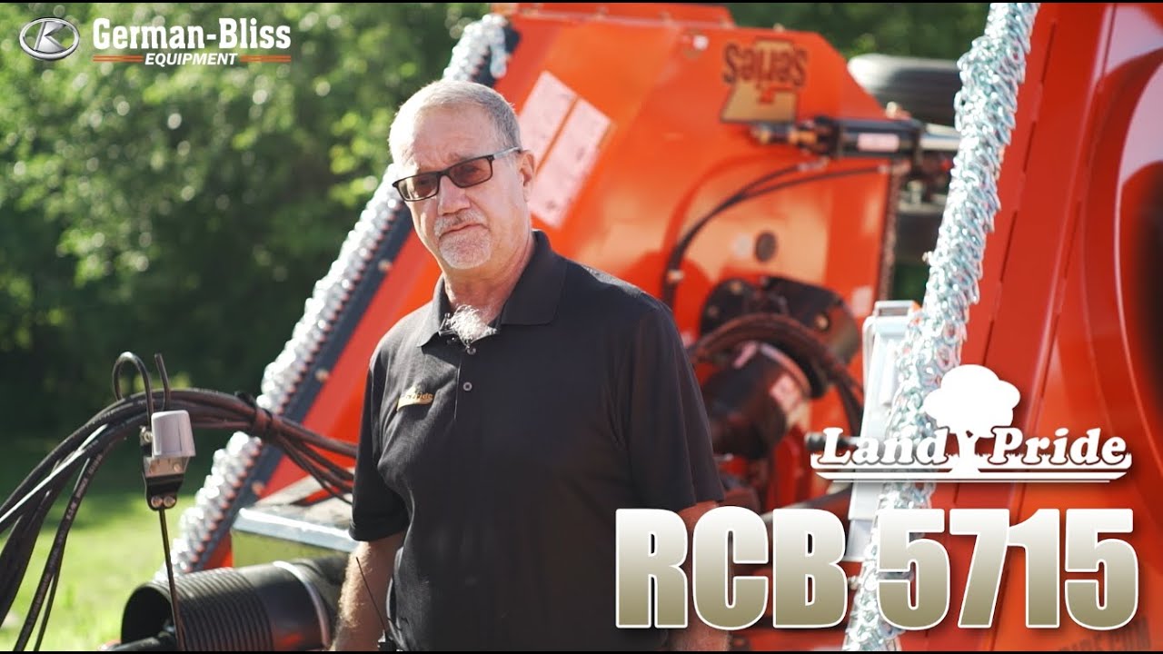 LandPride RCB5715 15' Batwing Mower - Walkthrough (Maintenance and Operation)