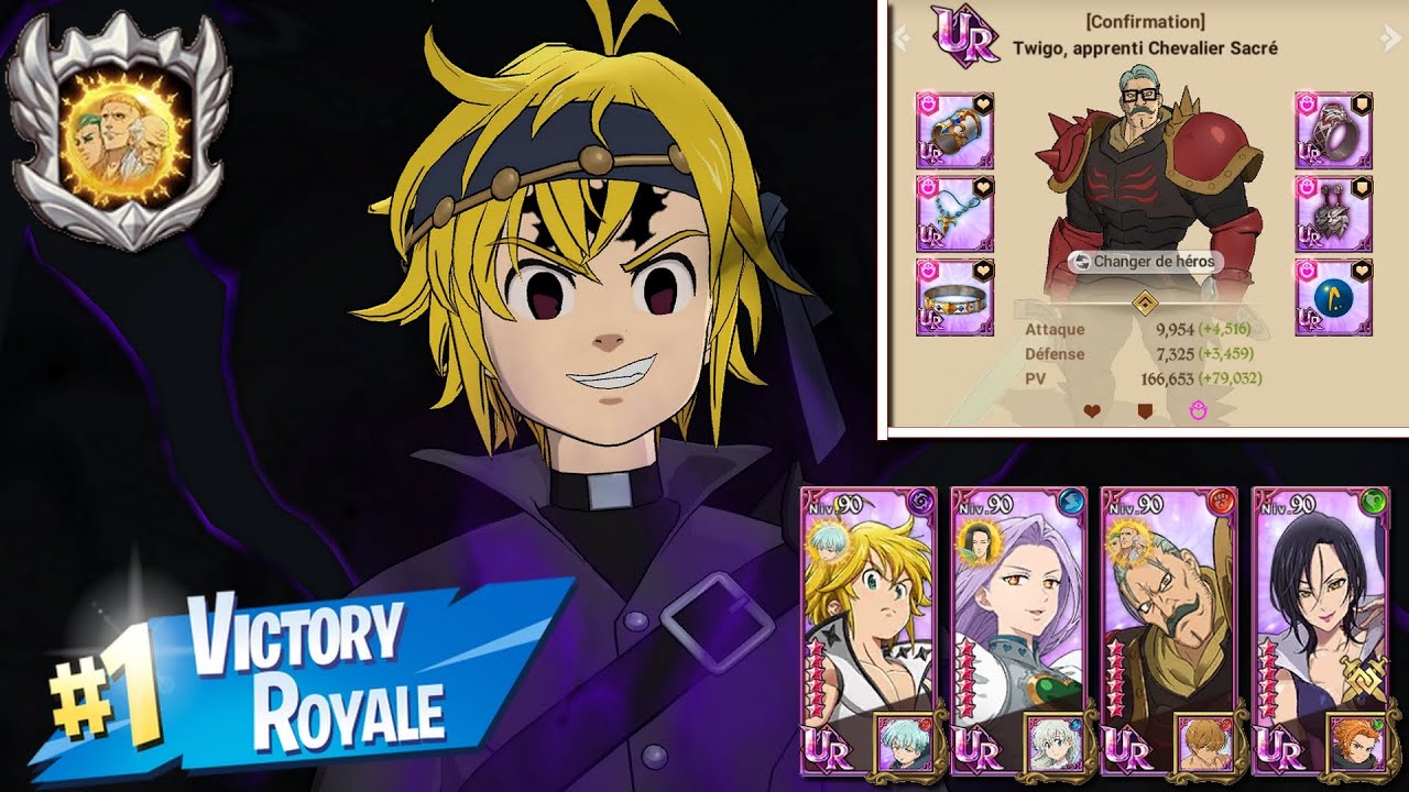 LA MEILLEURE TEAM EST... TWIGOD ??? ~ 7DS: Grand Cross