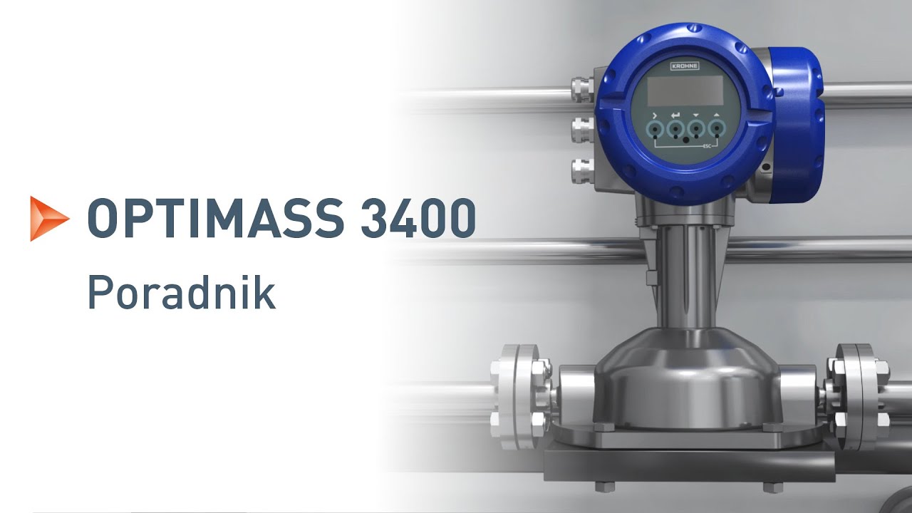 OPTIMASS 3400: Instalacja, uruchomienie i weryfikacja (ICV) | KROHNE Tutorials