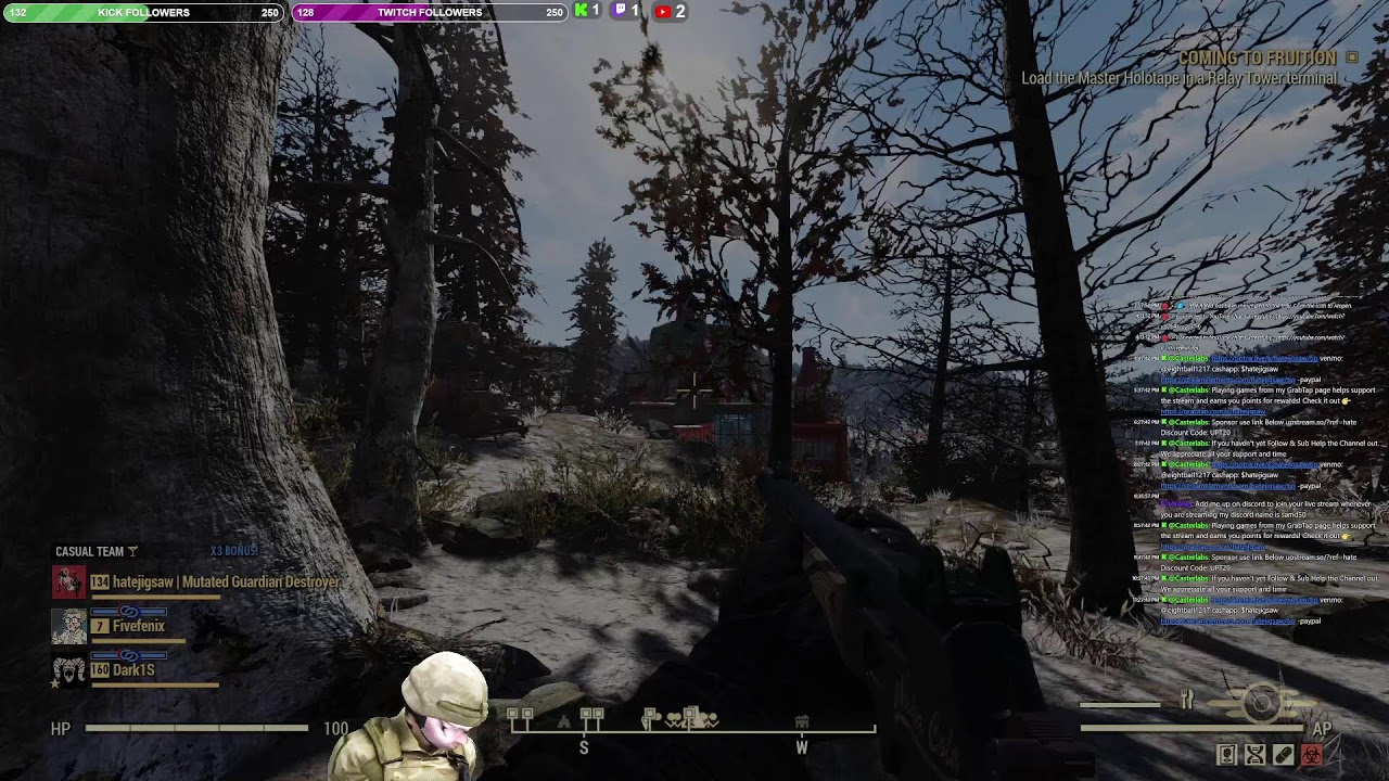 🚨Fallout 76🚨🏆Commando build/ Heavy Gunner 🏆🚨Good Damage/lvling/Getting money 🚨