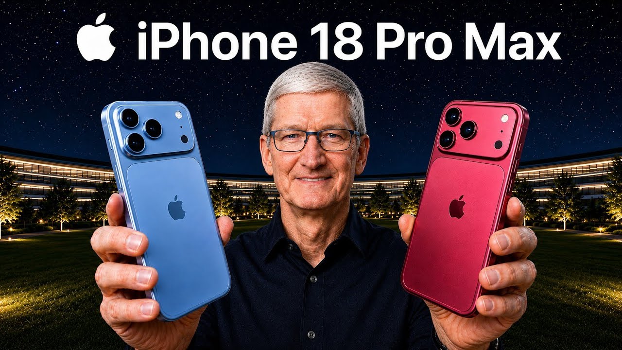 iPhone 18 Pro Max: первый взгляд и подтверждение даты выхода