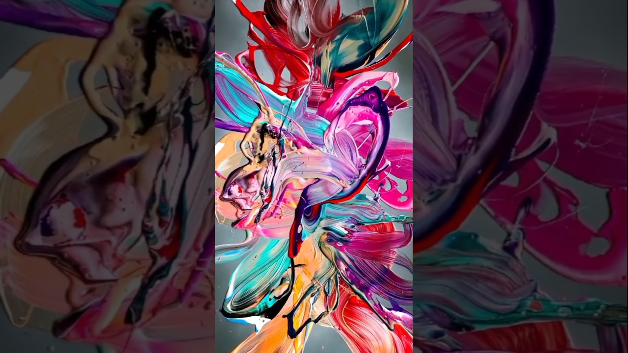 Lukisan Abstrak Ini Bikin Netizen Terpukau! Berapa Nilaimu? 🎨✨