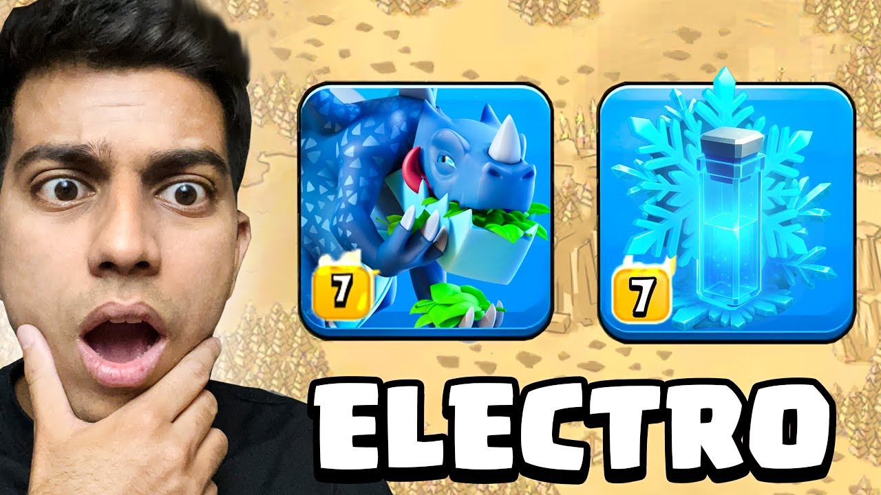 Only Electro Dragon is Enough for TH12,13,14,15,16,17