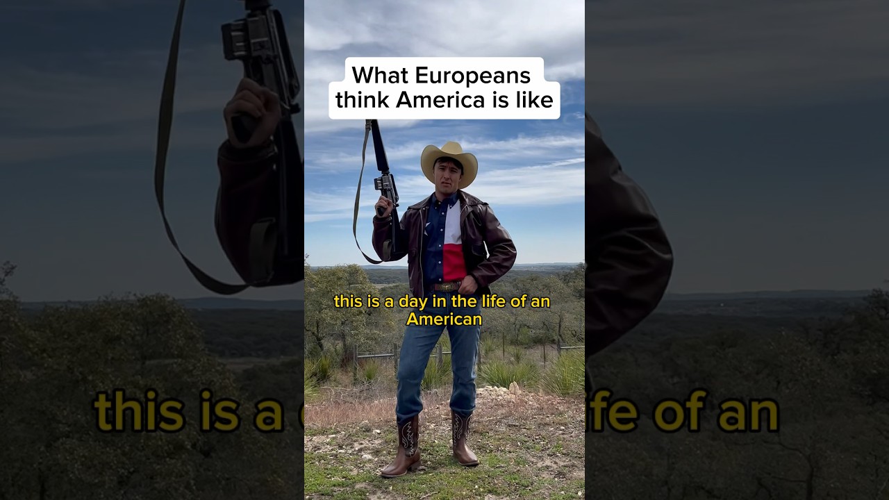 What Europeans think America is like #shorts