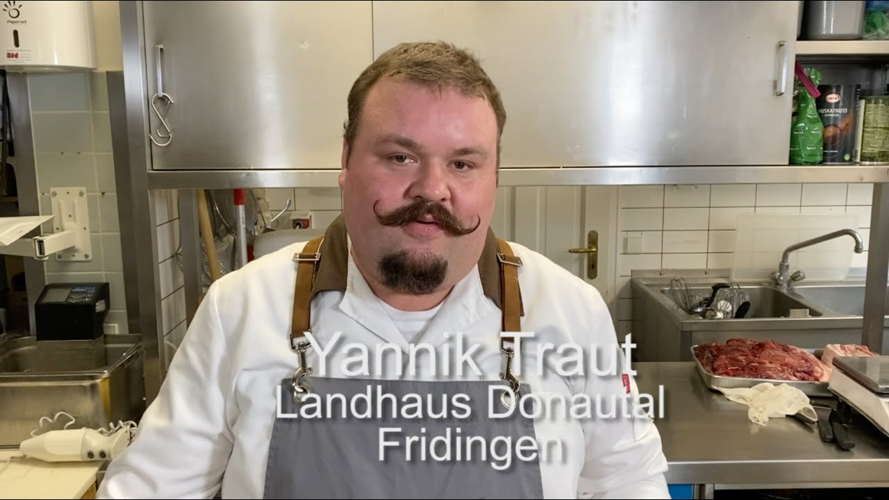 Südland Köche - Rehbratwürste selbstgemacht von Yannik Traut, Landhaus Donautal, Fridingen.