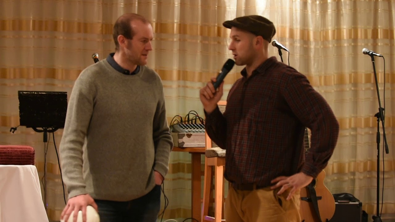 Rories Stories meets his hero Glenswilly's Big Neil Gallagher
