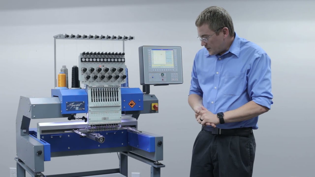ZSK Embroidery Sprint Series Trimmer Adjustment