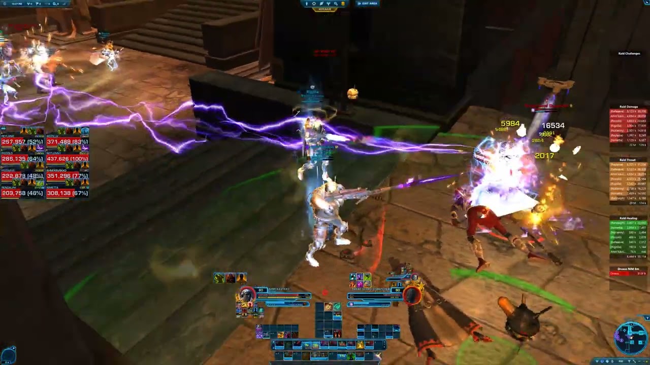 SWTOR Draxus 8M NiM 7.2.1 Engineering Sniper PoV