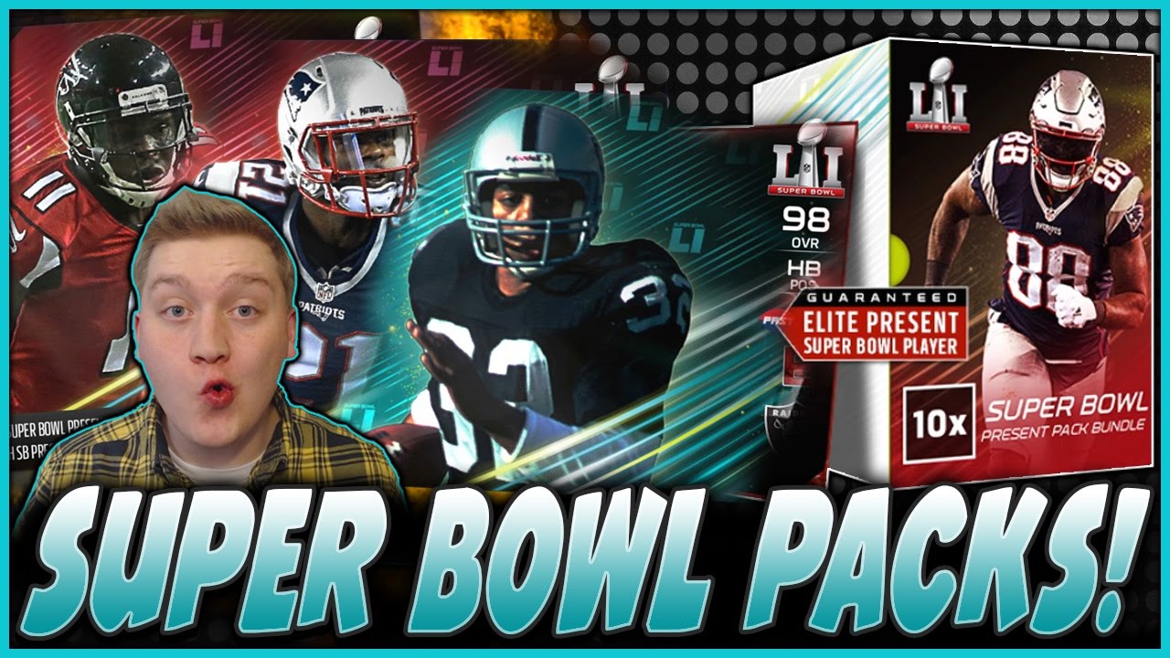 SUPER BOWL BUNDLE OPENING!! | SUPER BOWL PROMO IS HERE!! | MUT 17 PACK OPENING