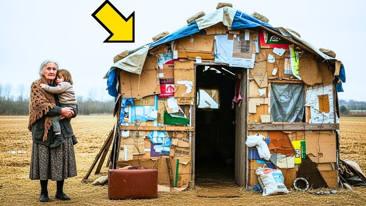 Su Hija Le Dejó A La Abuela Solo Una Choza Hecha Con Lo Que Encontró En La Basura, Pero Lo Que