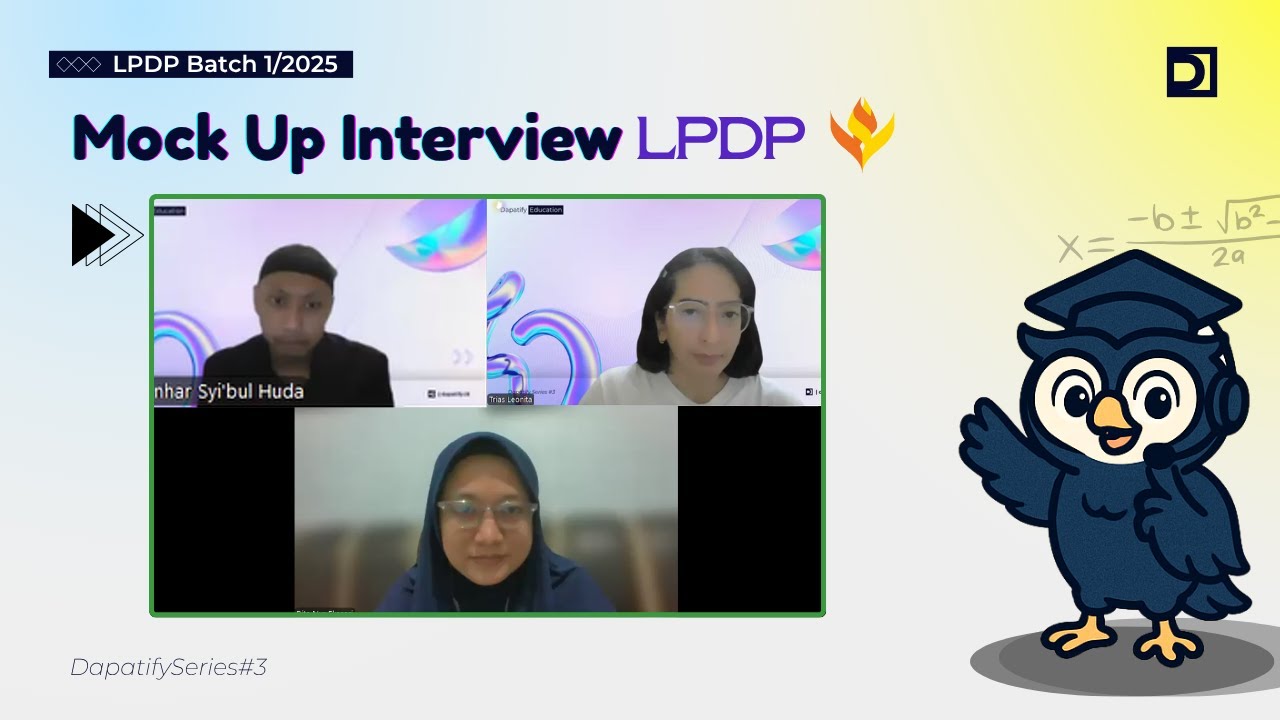 Simulasi Wawancara LPDP Tahap 1/2025 by Dapatify &ndash; (Dokter Spesialis Bedah Mulut dan Maksilofasial)