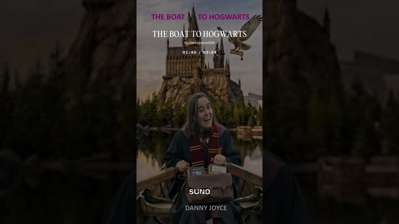 THE BOAT TO HOGWARTS