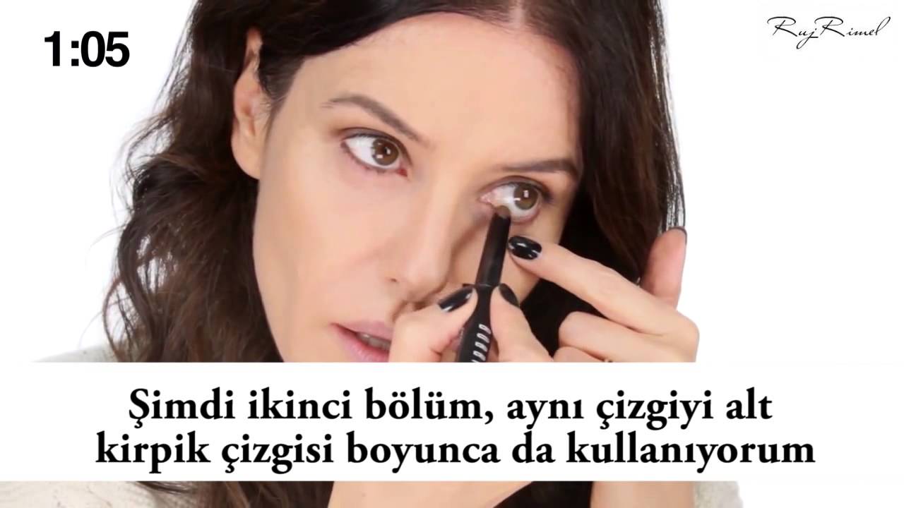 Lisa Eldridge'den Doğal Dumanlı Göz Makyajı