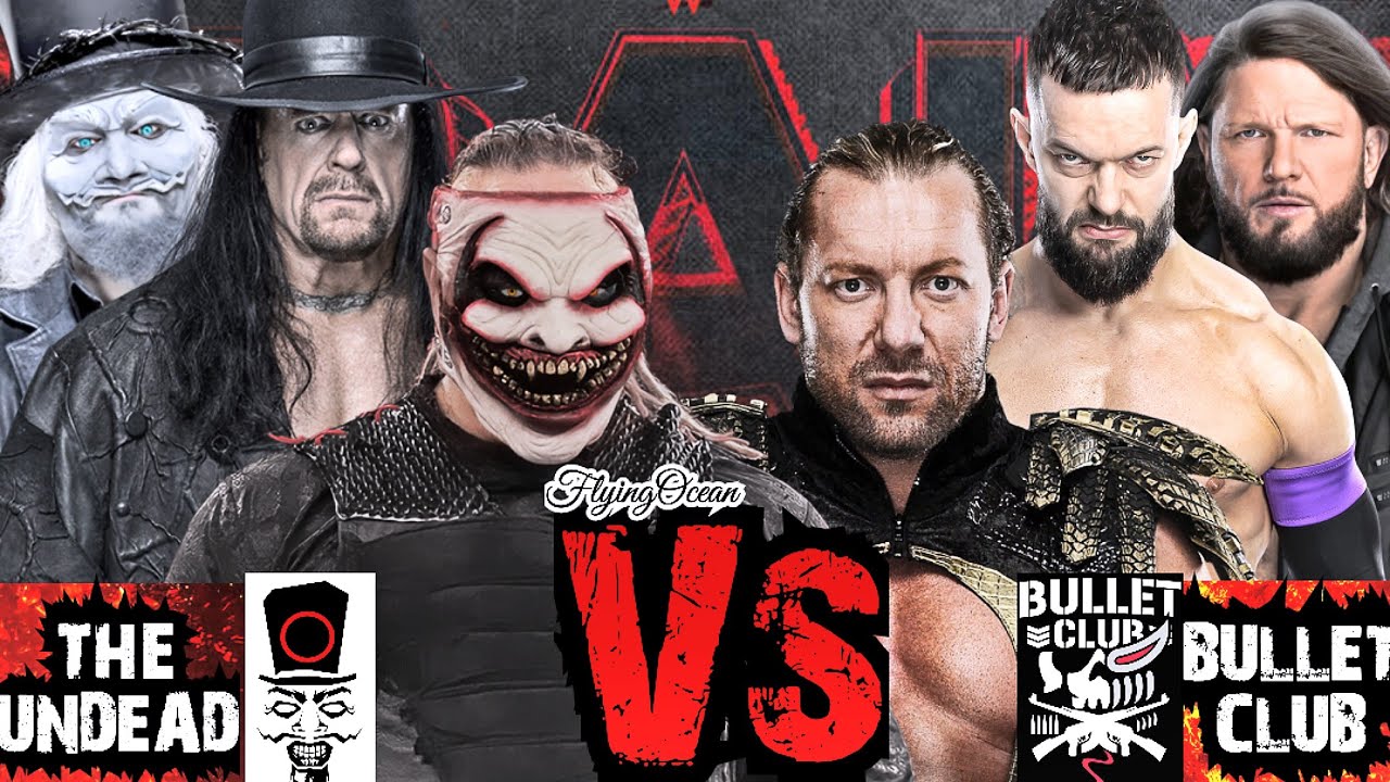 FULL MATCH : The Bullet Club Vs. The Undead - WWE Tag Elimination Match #wwe