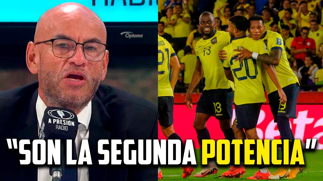 😱 PERIODISTAS PERUANOS SE RINDEN ante ECUADOR: 