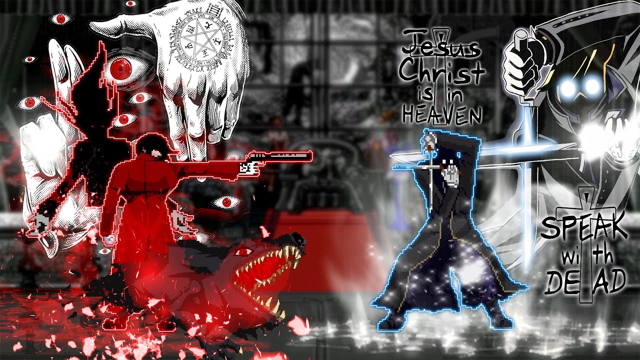 Alucard VS Alexander Anderson | .M.U.G.E.N.