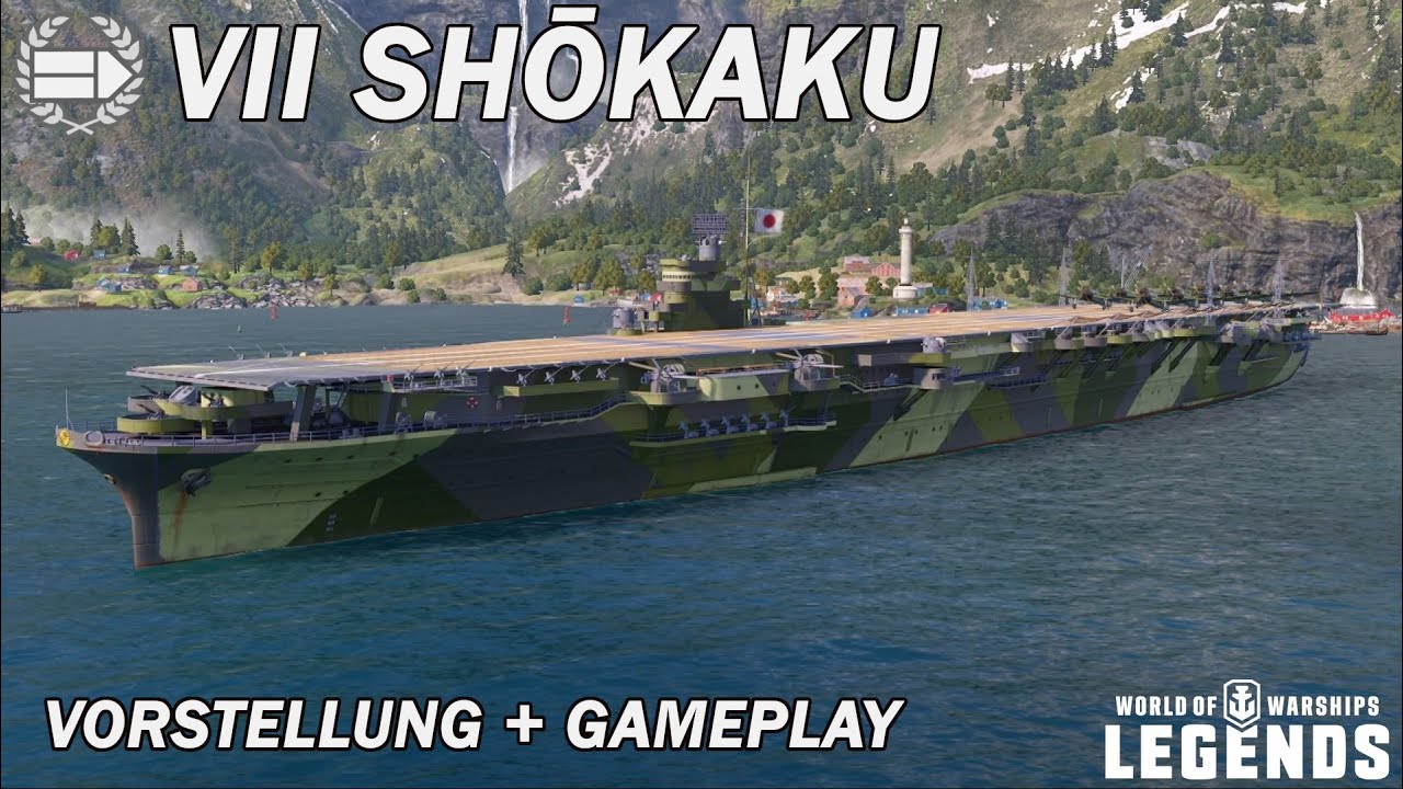 SHOKAKU - Vorstellung und erstes Gameplay - World of Warships Legends