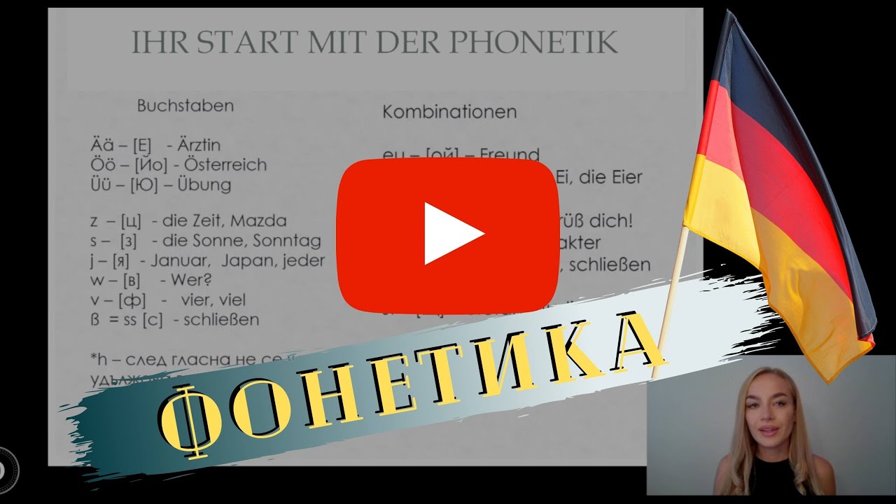 Обща фонетика в Немския език от Deutsch Academy