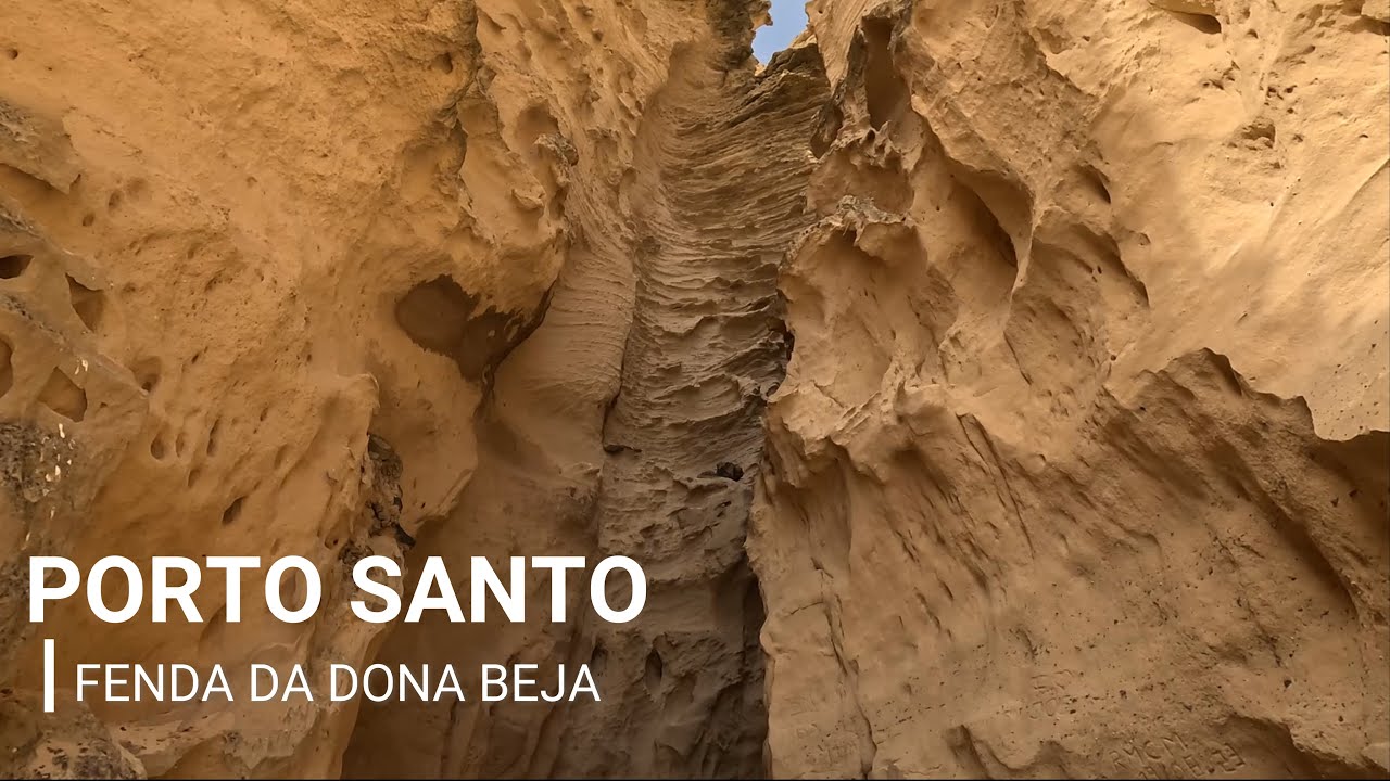 Fenda da Dona Beja | Porto Santo Tour | 4K