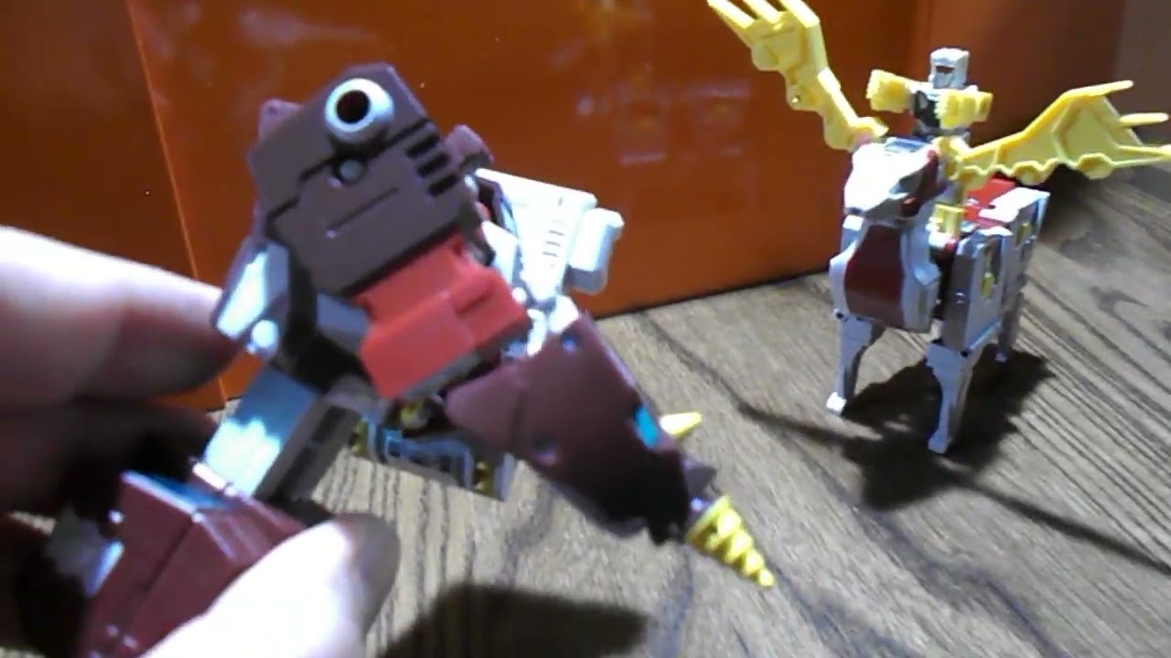 Fansproject Glacialbots part 2 Razorspike and Megazero.