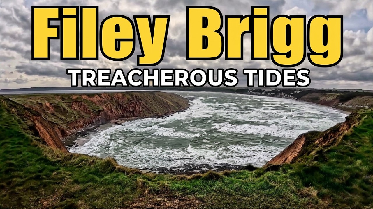 TREACHEROUS Tides & Ancient Boundaries! | Filey Brigg | East Riding Bingo Day 6