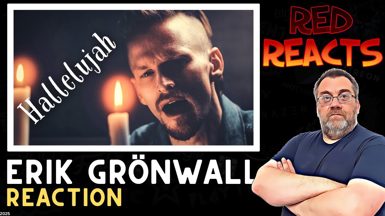Red Reacts | Reaction To Erik Grönwall | Hallelujah (Rock Version)