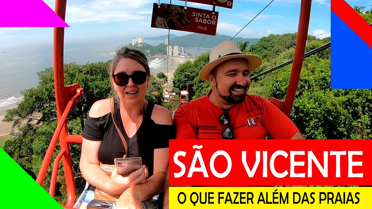 SÃO VICENTE-SP - Dicas de Hospedagem | Passeios | Restaurante | Teleférico | Ilha Porchat