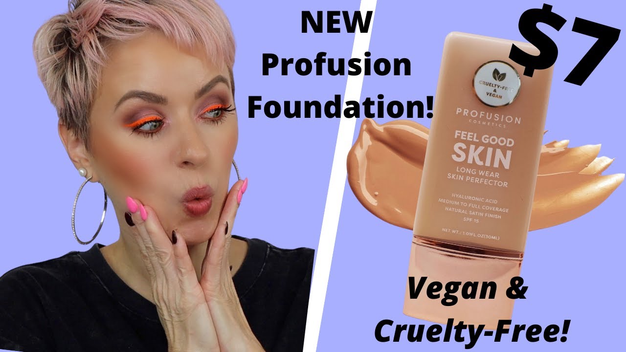 NEW Profusion Feel Good Skin Foundation Review + 10 Hour Wear Test