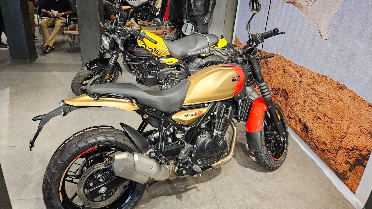 RE Guerrilla 450 launched at Aizawl