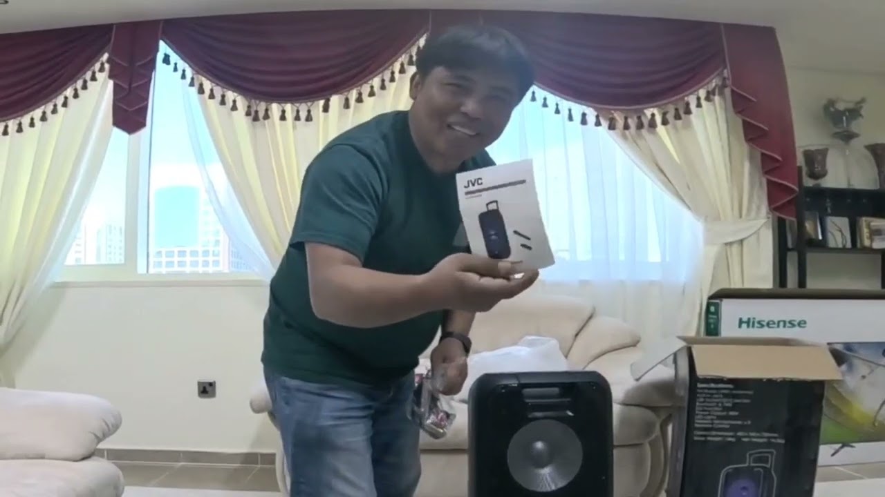 Mas Doble Ang Lakas JVC XS-N518PB 1600W PMPO Unboxing At Testing