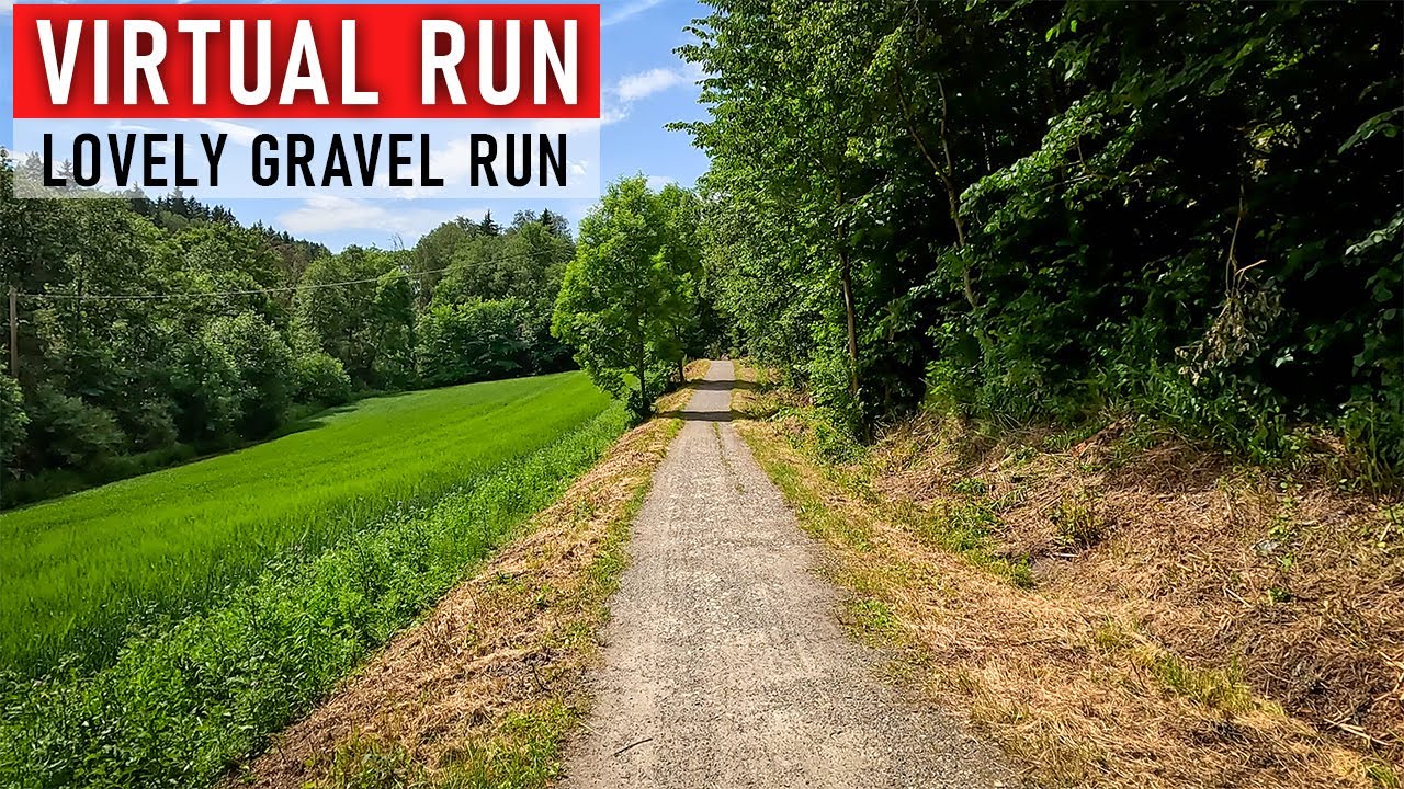 Virtual Run | Trails, Gravel and along the Water | Treadmill Workout