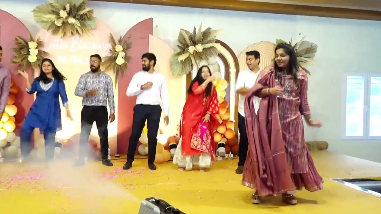 Friends Dance Performance | Baby Shower Dance Performance | Godh Bharai Dance | Ayushi's Babyshower