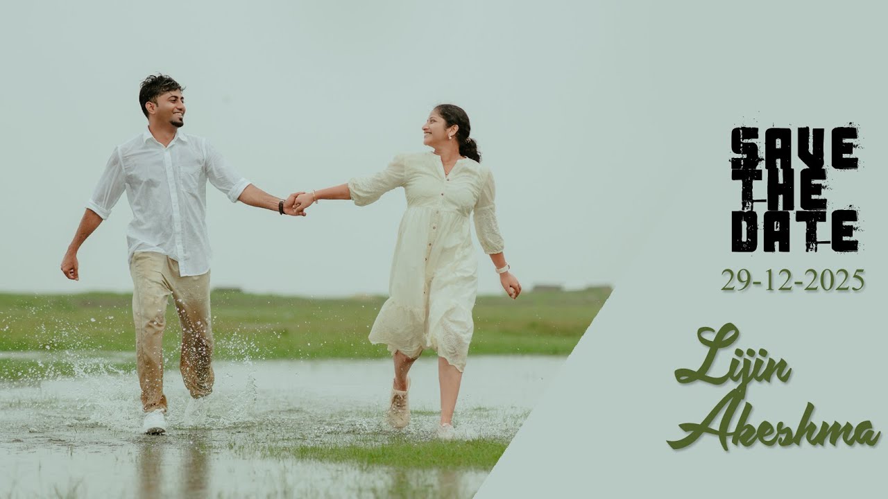 SAVE DATE LIJIN / AKESHMA -FOTOLISA WEDDINGS-9443994861,9994417261,9629434861