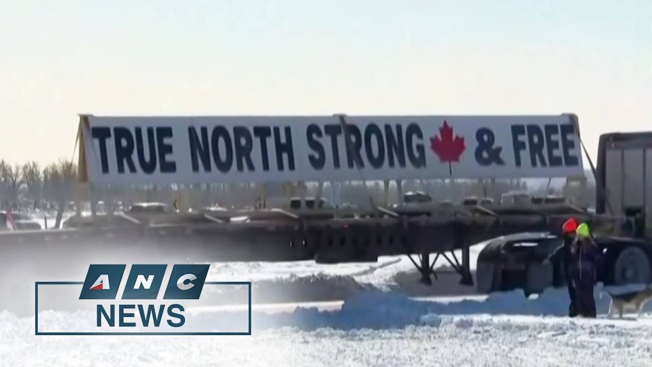Truckers protest Canada's vaccine mandates | ANC