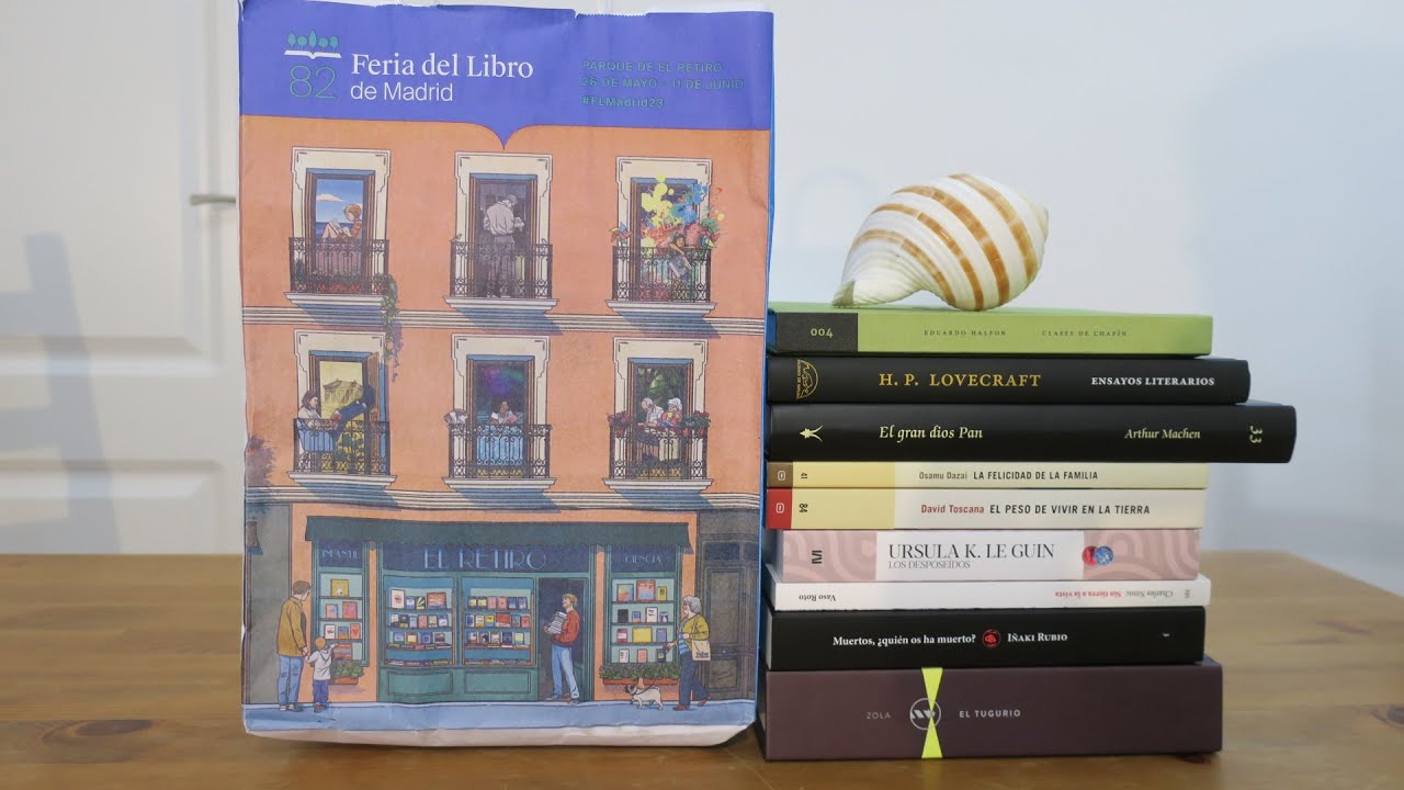 Mis compras en la Feria del Libro de Madrid 2023 (book haul)